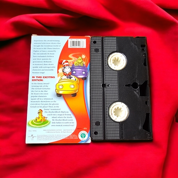 Dr. Seuss The Grinch Grinches The Cat in the Hat VHS - Picture 2 of 2